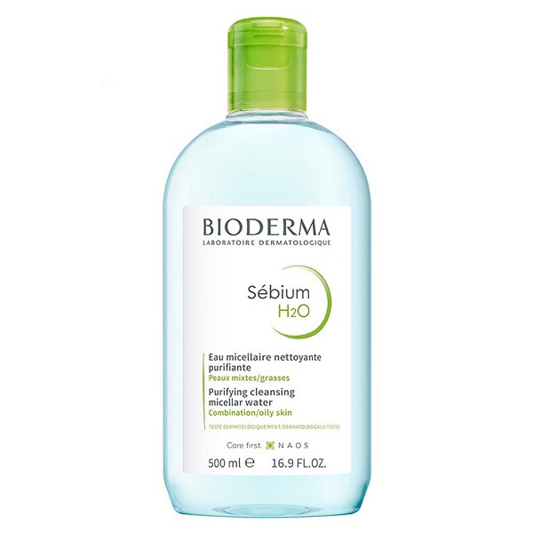 میسلار واتر سبیوم بایودرما مدل Sebium H2O با حجم 500 میلی لیتر