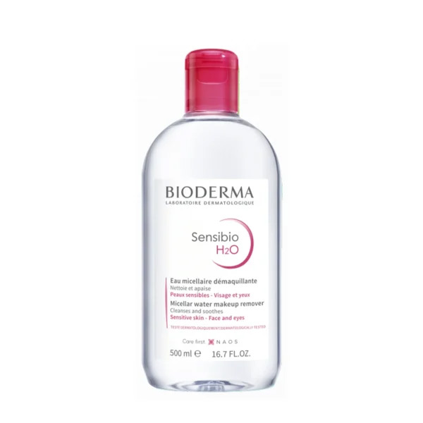 میسلار واتر پوست حساس Sensibio H2O بایودرما حجم 500 میل